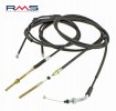 Gas cable RMS 163597060 guiding to carburettor