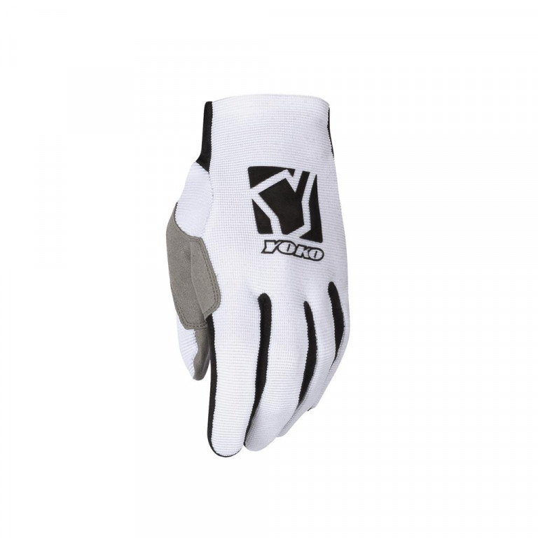 MX rokavice YOKO SCRAMBLE white / black XXS (5)