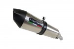 Celoten izpušni sistem GPR CAT.23.GPAN.TO GPE ANN. Brushed Titanium including removable db killer and catalyst